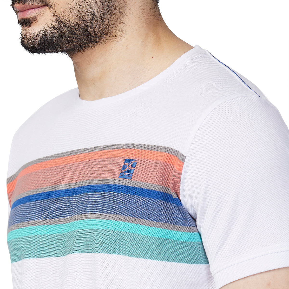 Killer Men White Printed Slim Fit T-Shirt