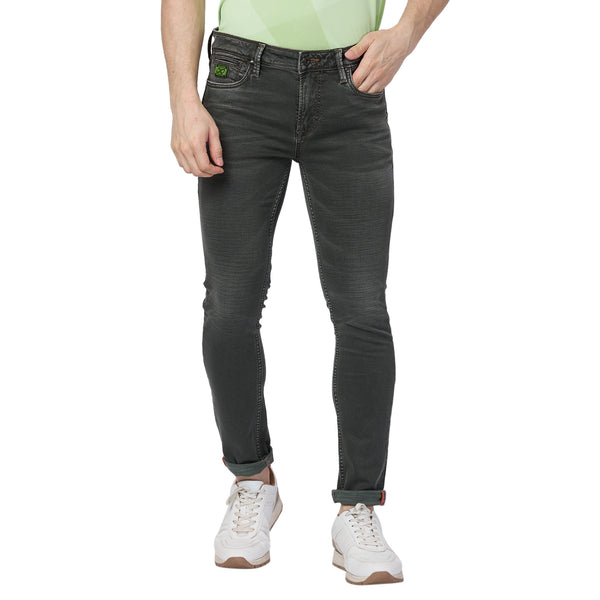 Killer Men Olive Slim Fit Jeans