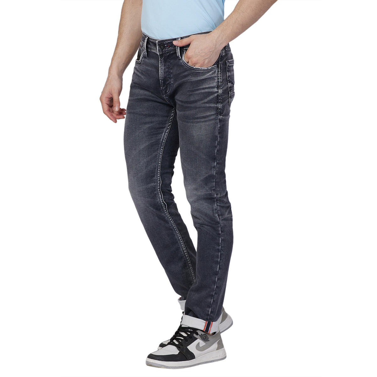 Killer Men Grey Slim Fit Jeans