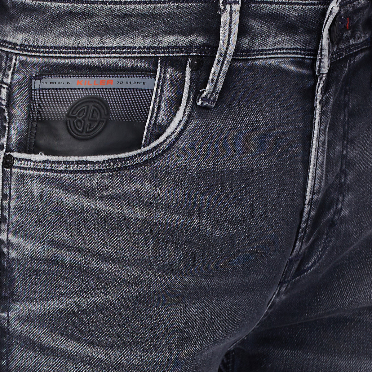 Killer Men Grey Slim Fit Jeans