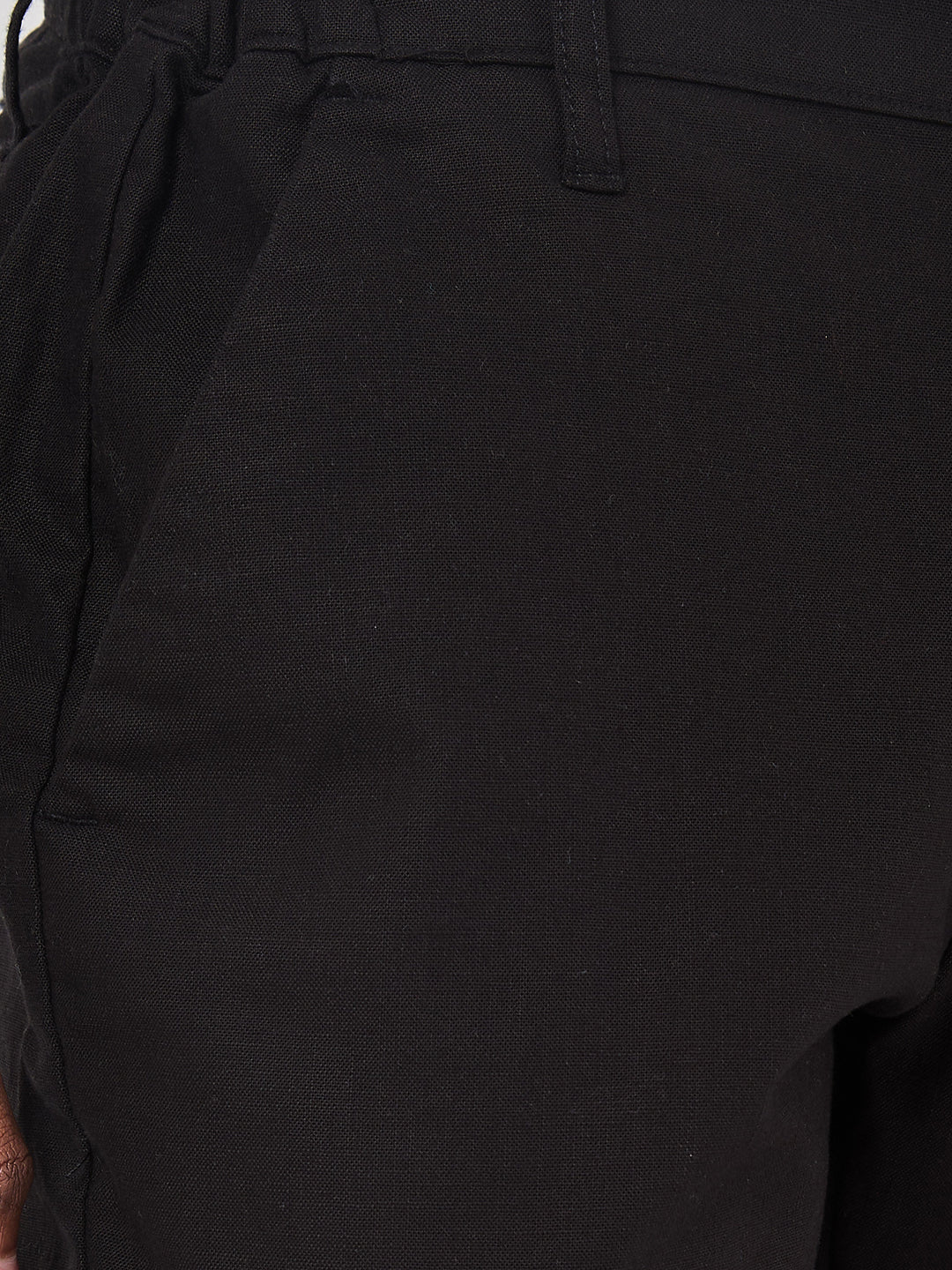 Killer Men Black Solid Shorts