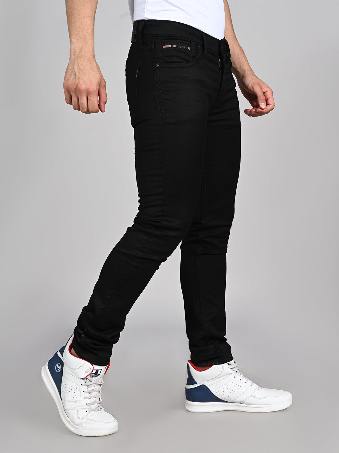 Killer Men Black Solid Slim Fit Jeans