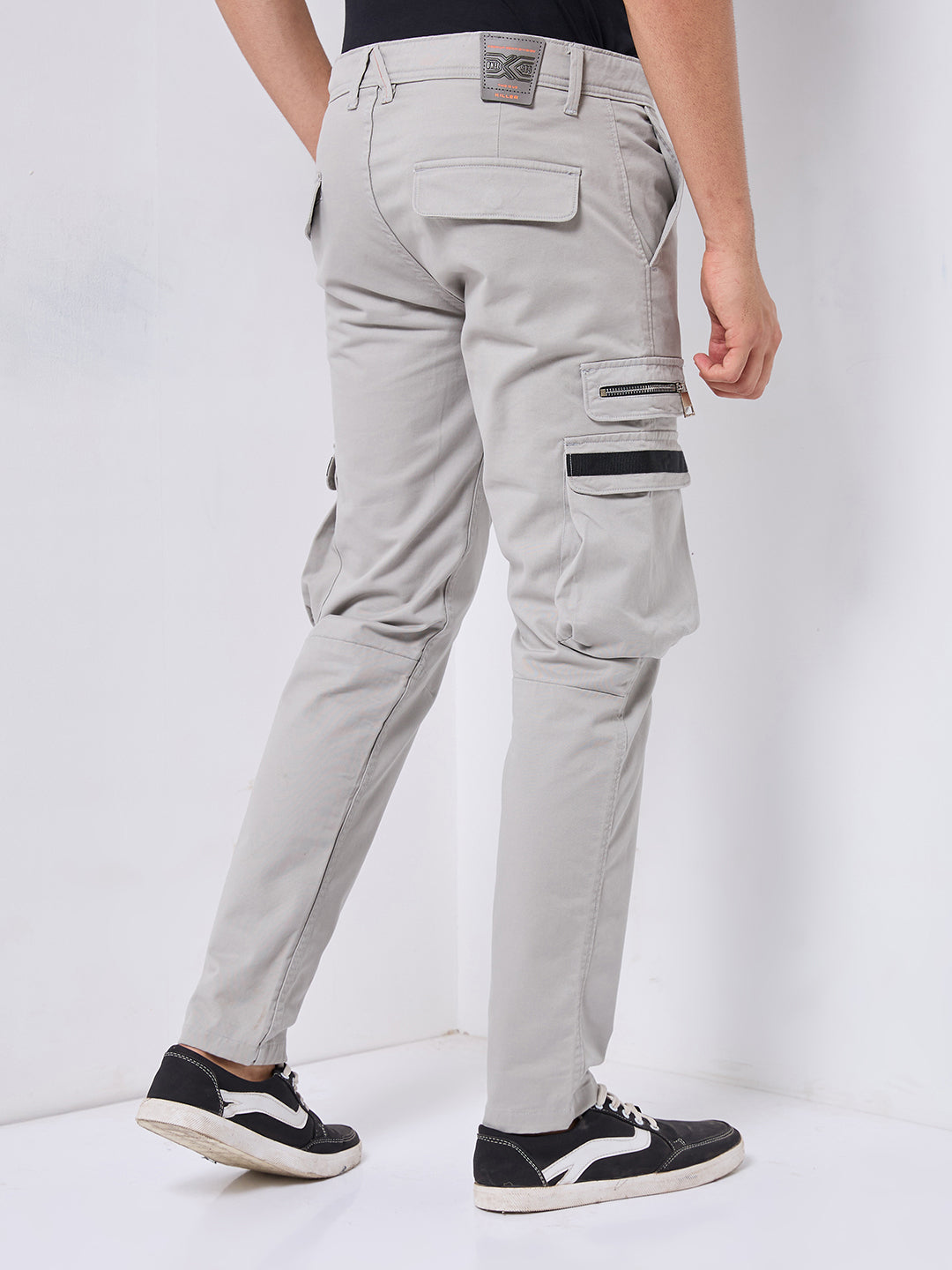Killer Men Grey Solid Cargo