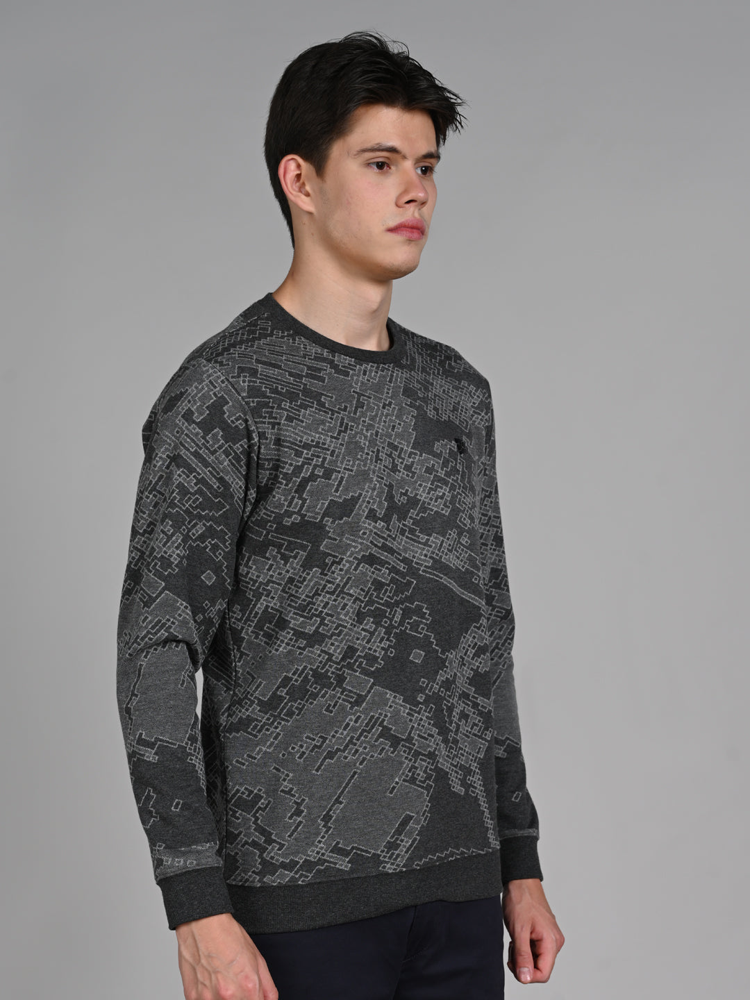 Killer Men Grey Slim Fit T-Shirts