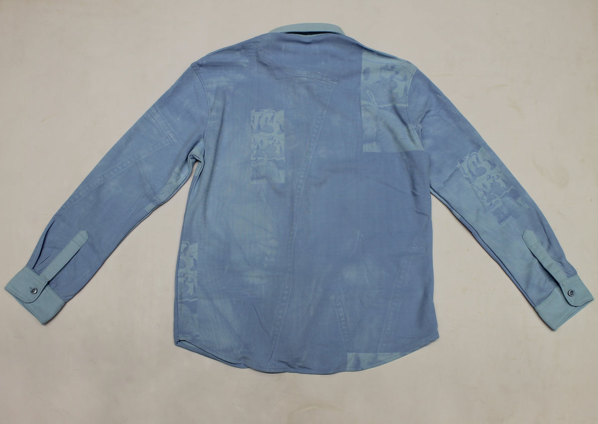 Junior Killer Light Blue Slim Fit Shirts