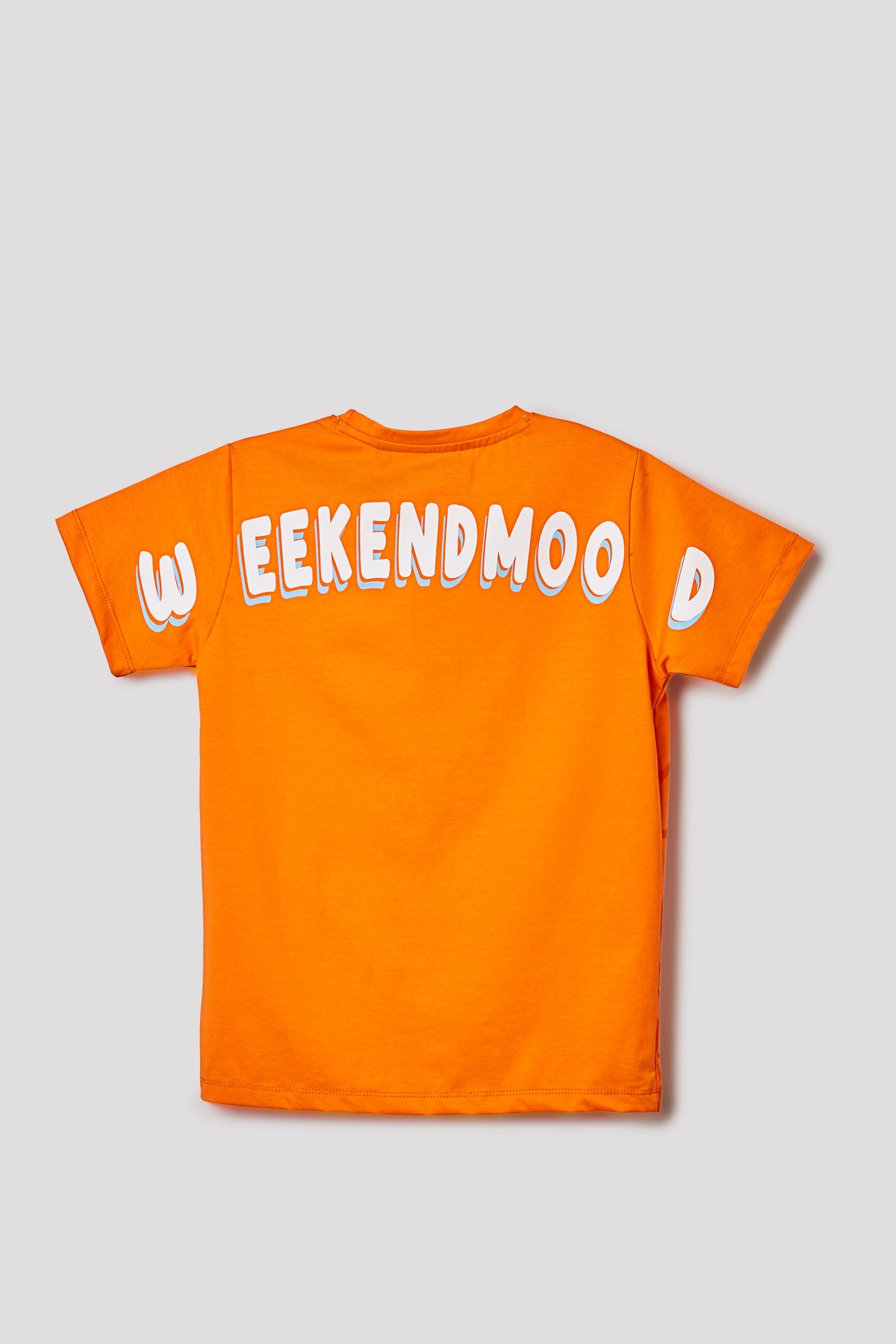 Junior Killer Orange Slim Fit Printed T-Shirts