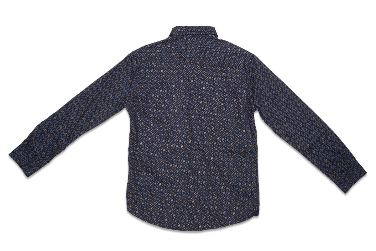 Junior Killer Navy Slim Fit Shirts
