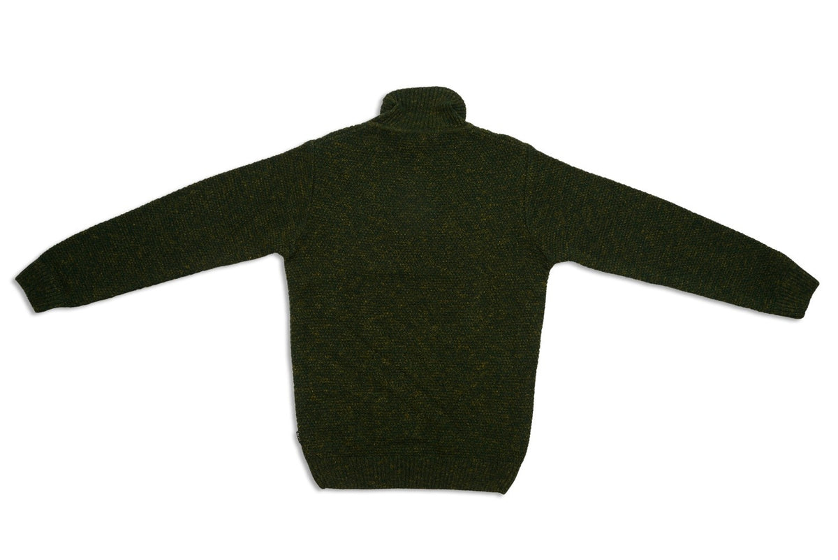 Junior Killer Dark Green High Neck Sweaters