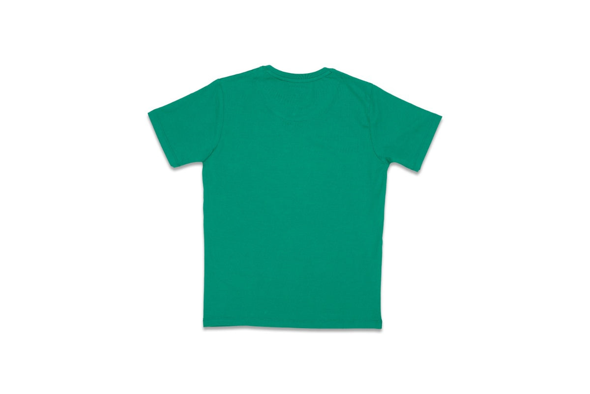 Junior Killer Green Slim Fit Printed T-Shirts