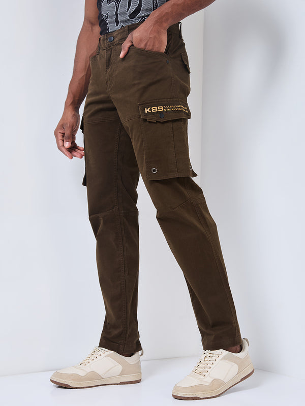 Killer Men Green Solid Cargo