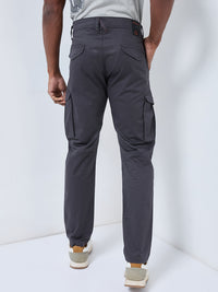 Killer Men Dark Grey Solid Cargo