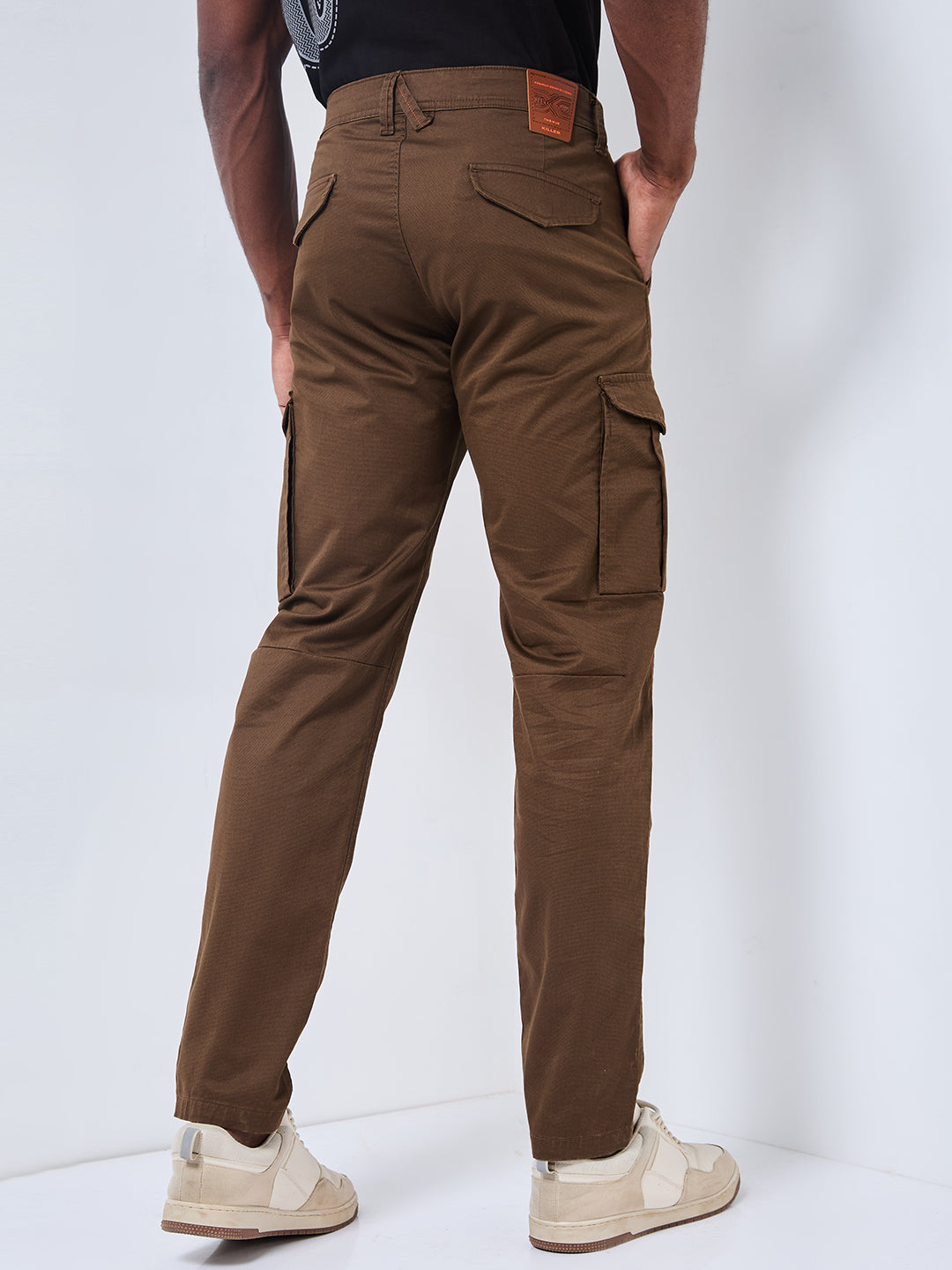 Killer Men Brown Solid Cargo
