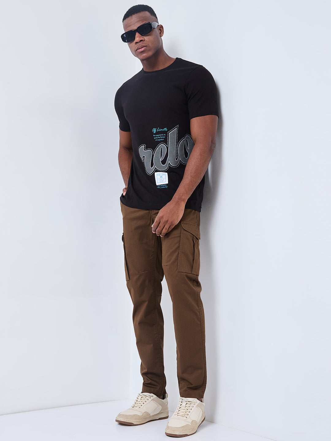 Killer Men Brown Solid Cargo