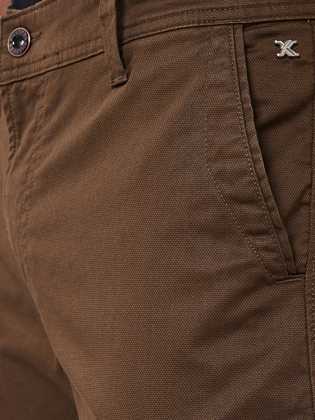 Killer Men Brown Solid Cargo