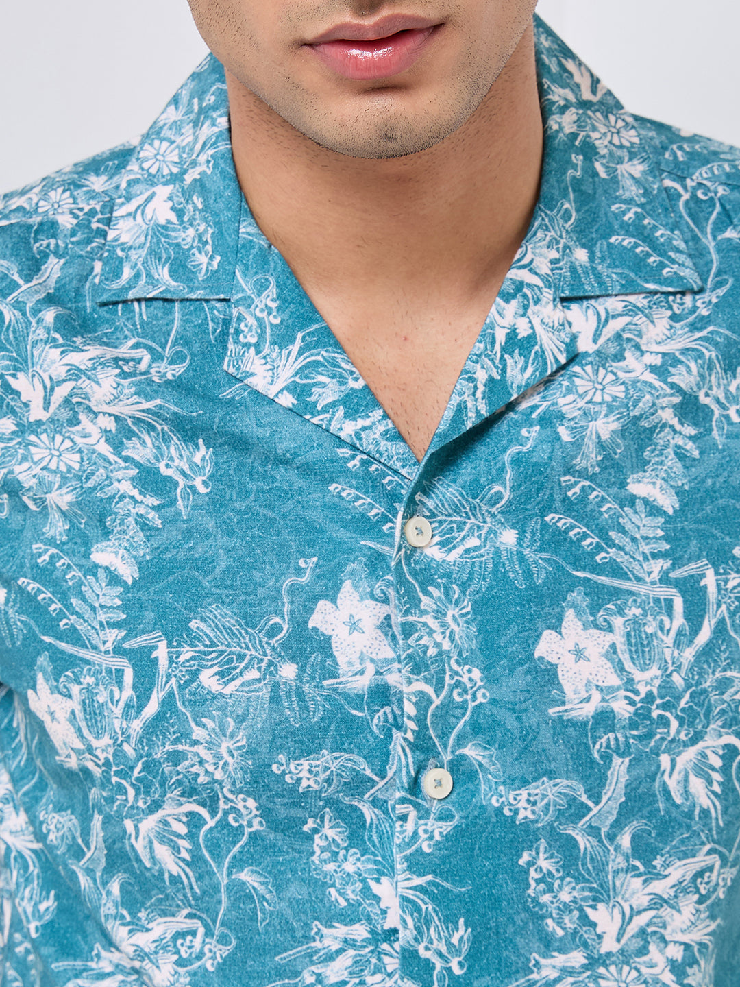 Killer Men Printed Half Sleeve Regular Fit Shirts