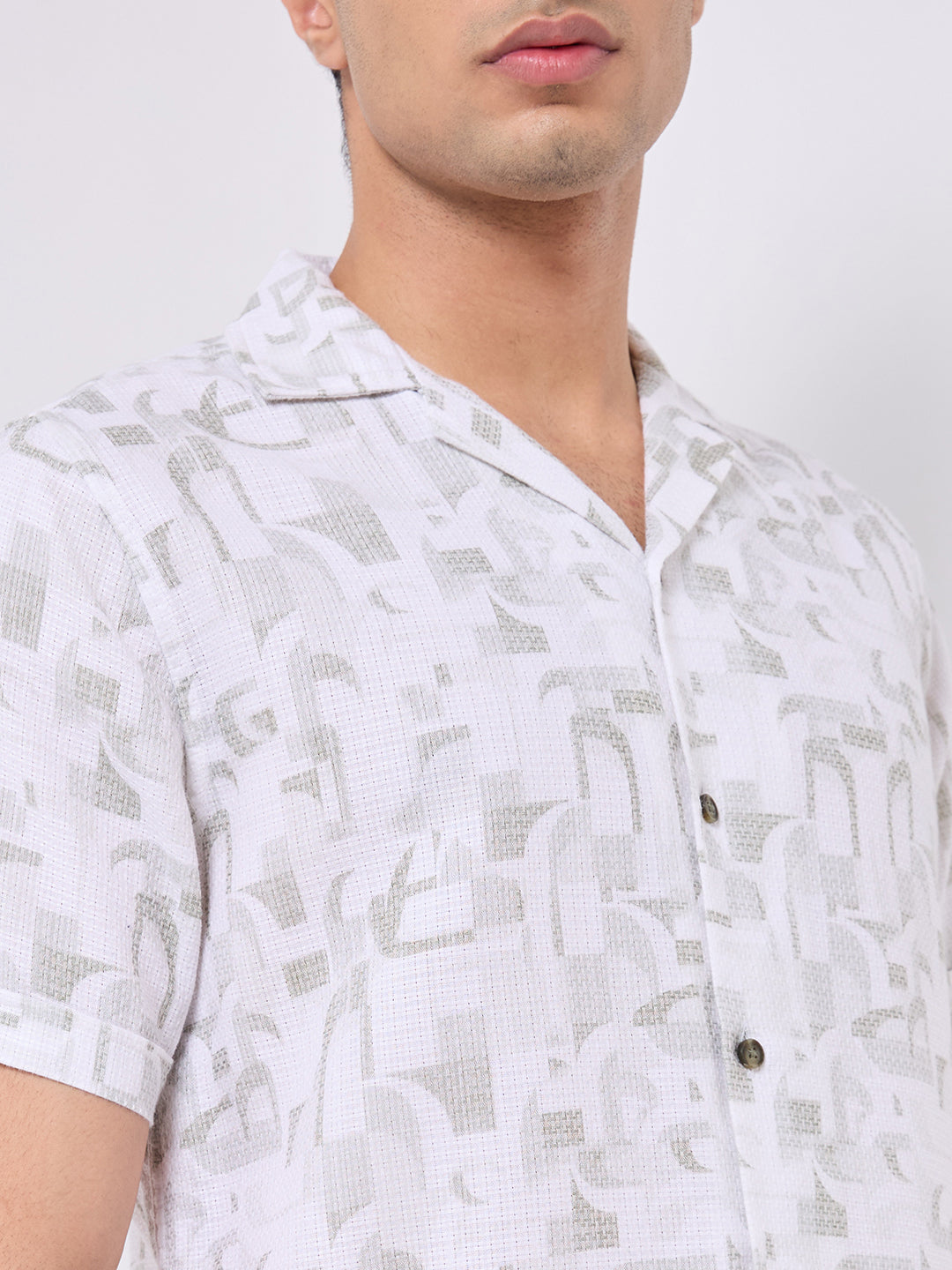 Killer Men Printed Half Sleeve Regular Fit Shirts