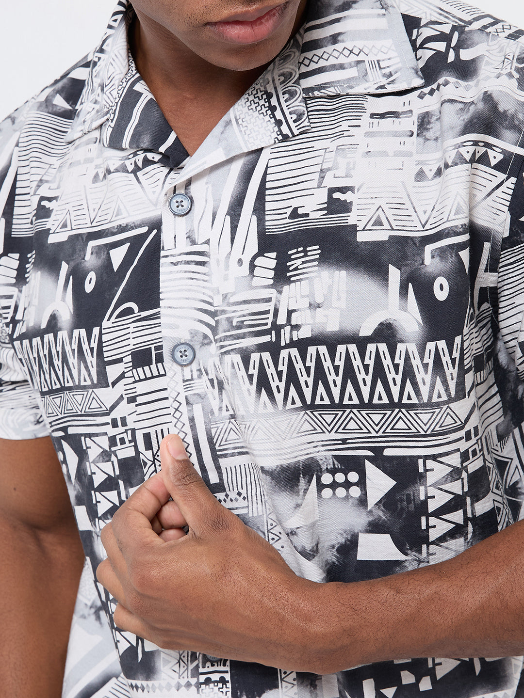 Killer Men Printed Half Sleeve Regular Fit Shirts