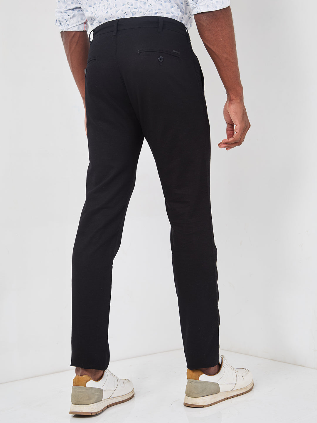 Killer Men Balck Slim Fit Trousers