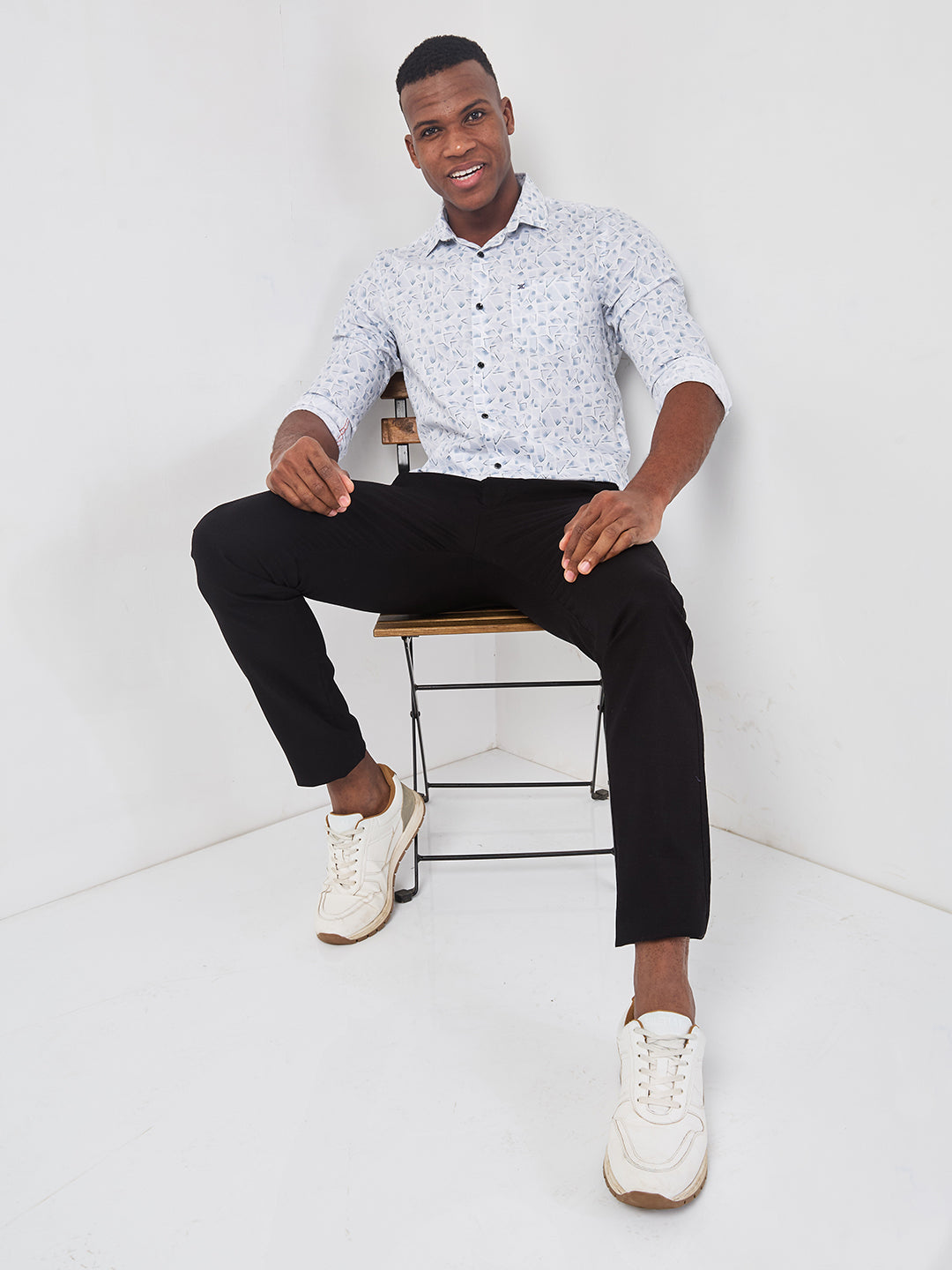 Killer Men Balck Slim Fit Trousers