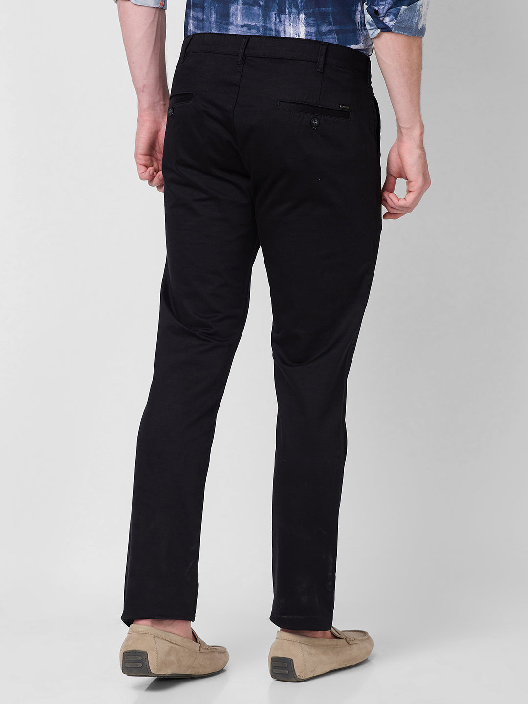 Killer Men Balck Slim Fit Trousers