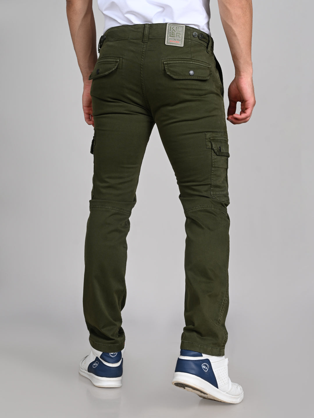 Killer Men Green Solid Cargo