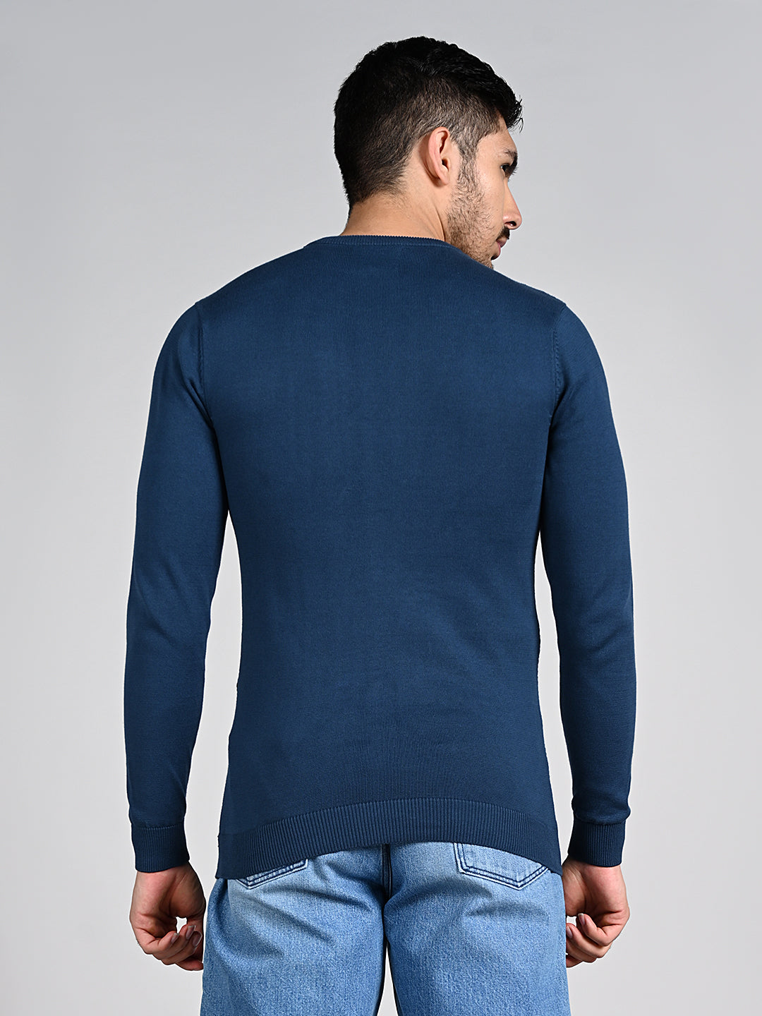 Killer Men Blue Flat Knits