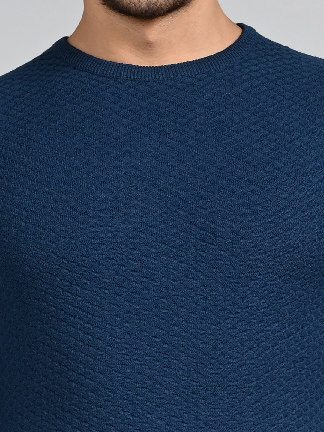 Killer Men Blue Flat Knits