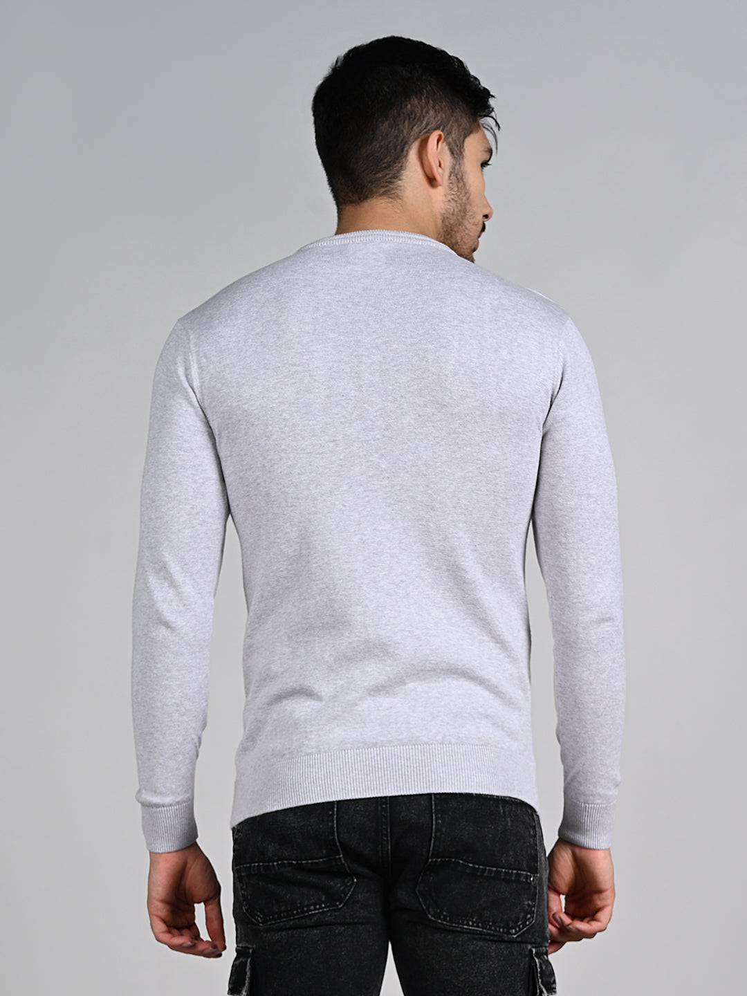 Killer Men Light Grey Flat Knits