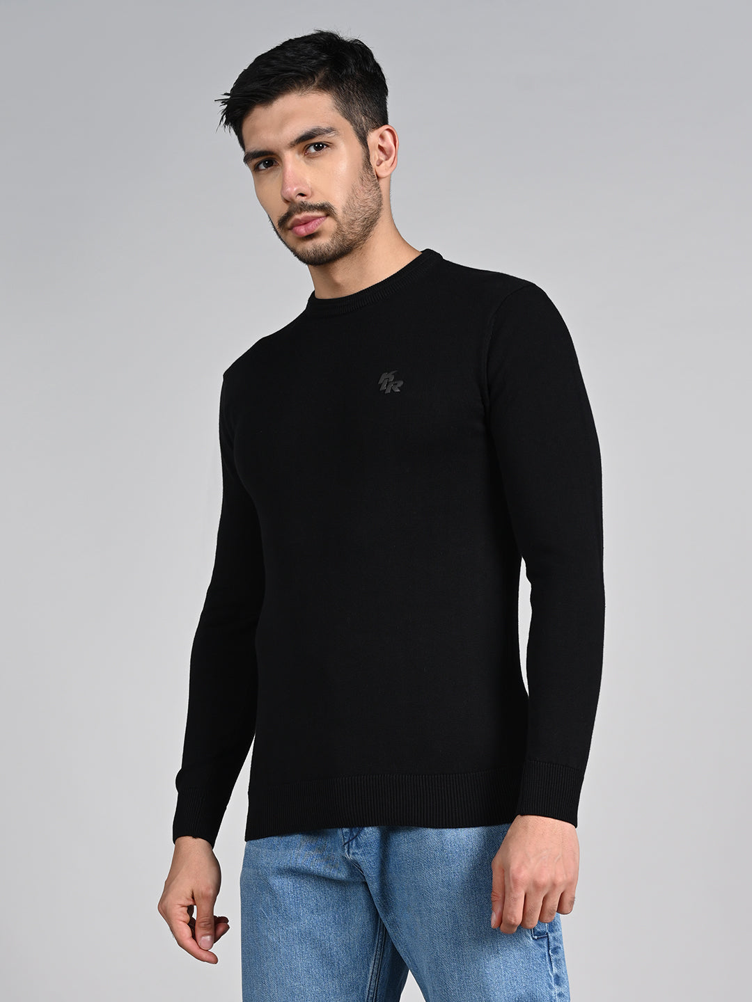 Killer Men Black Flat Knits