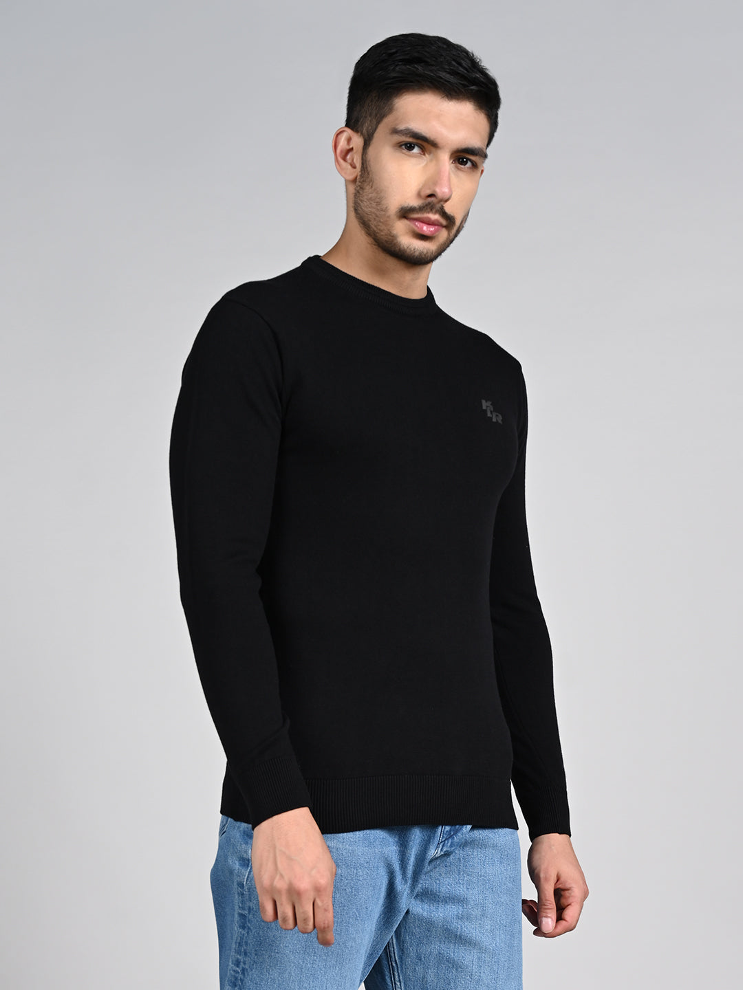Killer Men Black Flat Knits