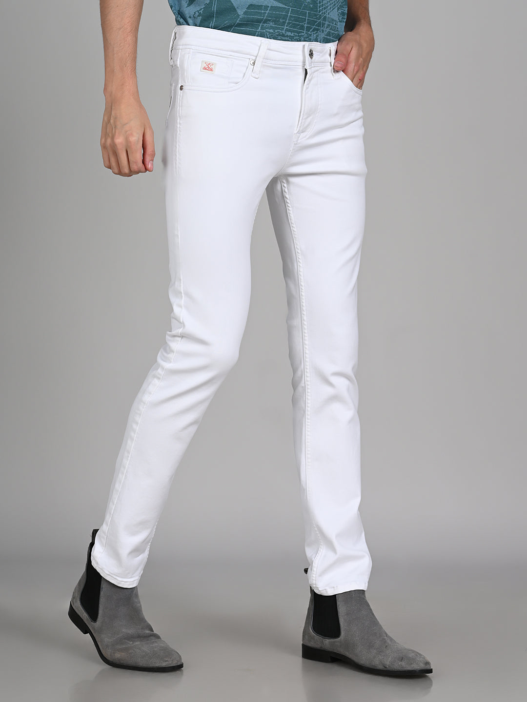 Killer Men White Slim Fit Jeans