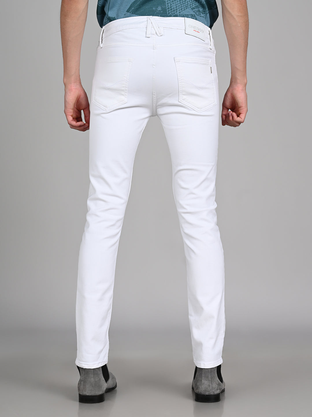 Killer Men White Slim Fit Jeans