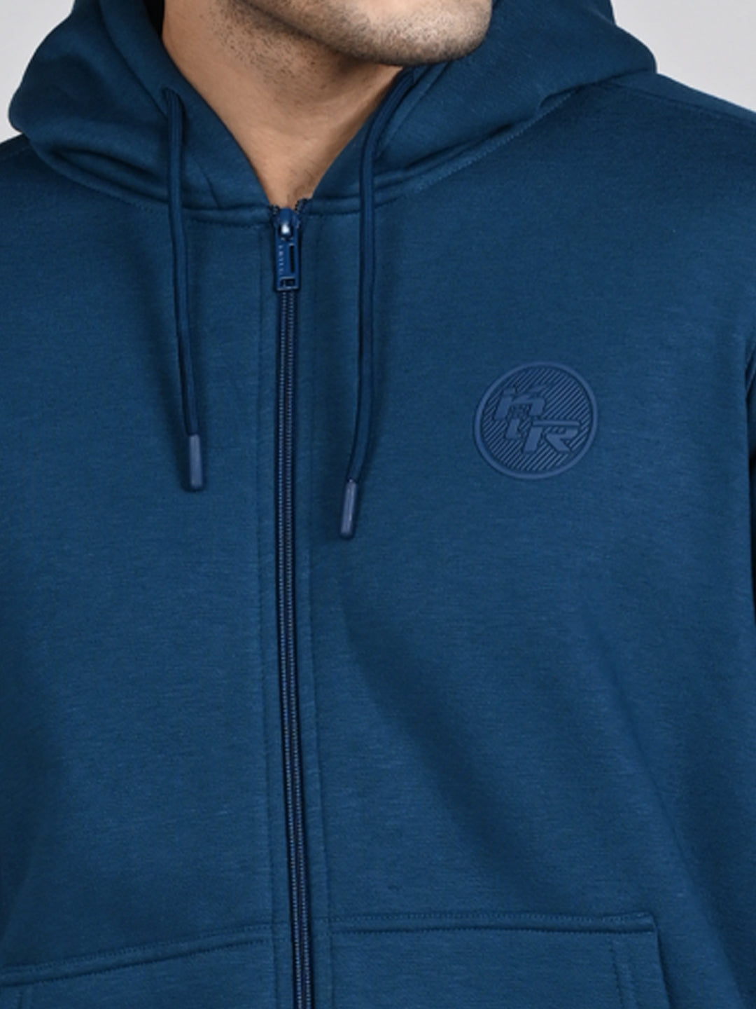 Killer Men Teal Blue Hooded Sweat Shirts