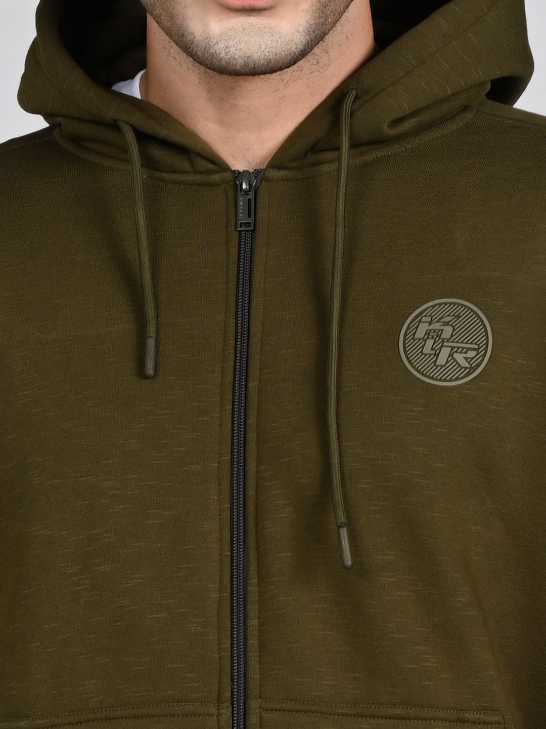 Killer Men Olive Hooded Sweat Shirts