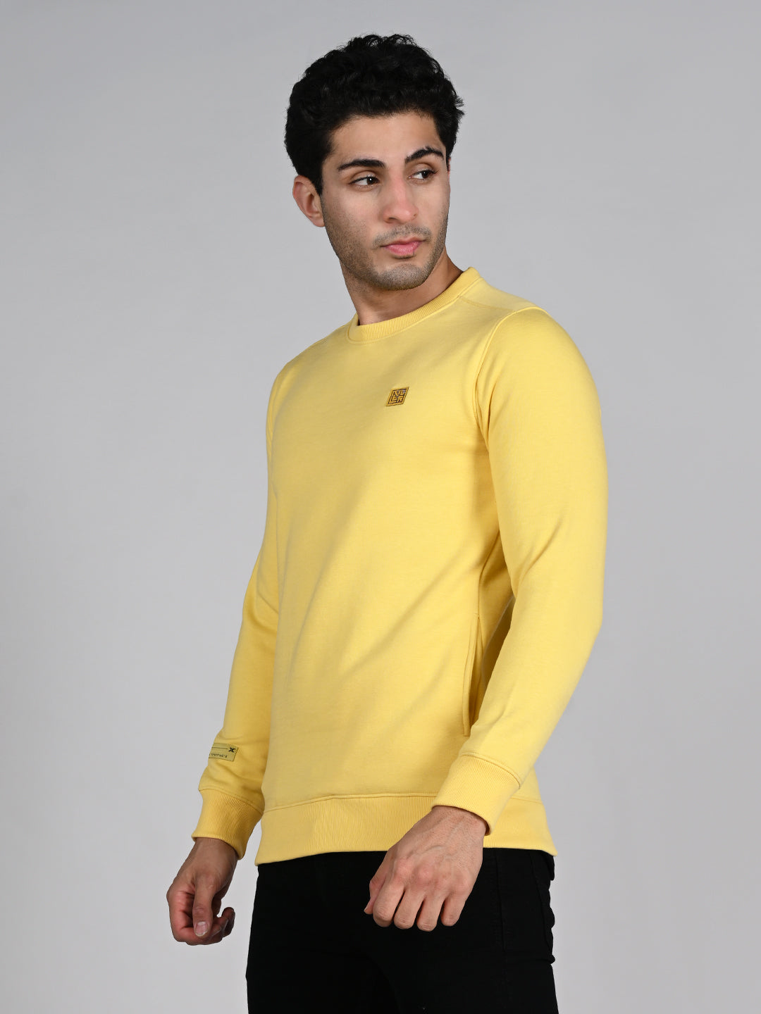 Killer Men Yellow Sweat Shirts