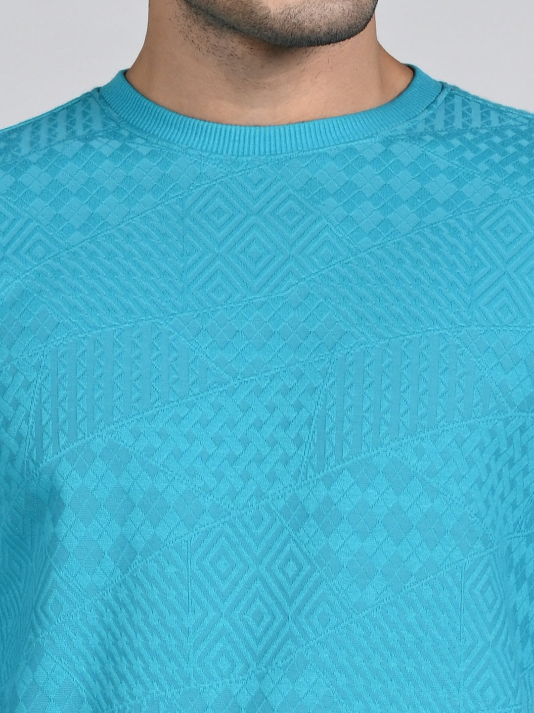Killer Men Turquoise Blue Sweat Shirts
