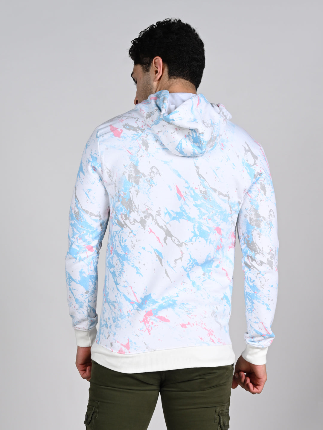 Killer Men White Hooded Sweat Shirts