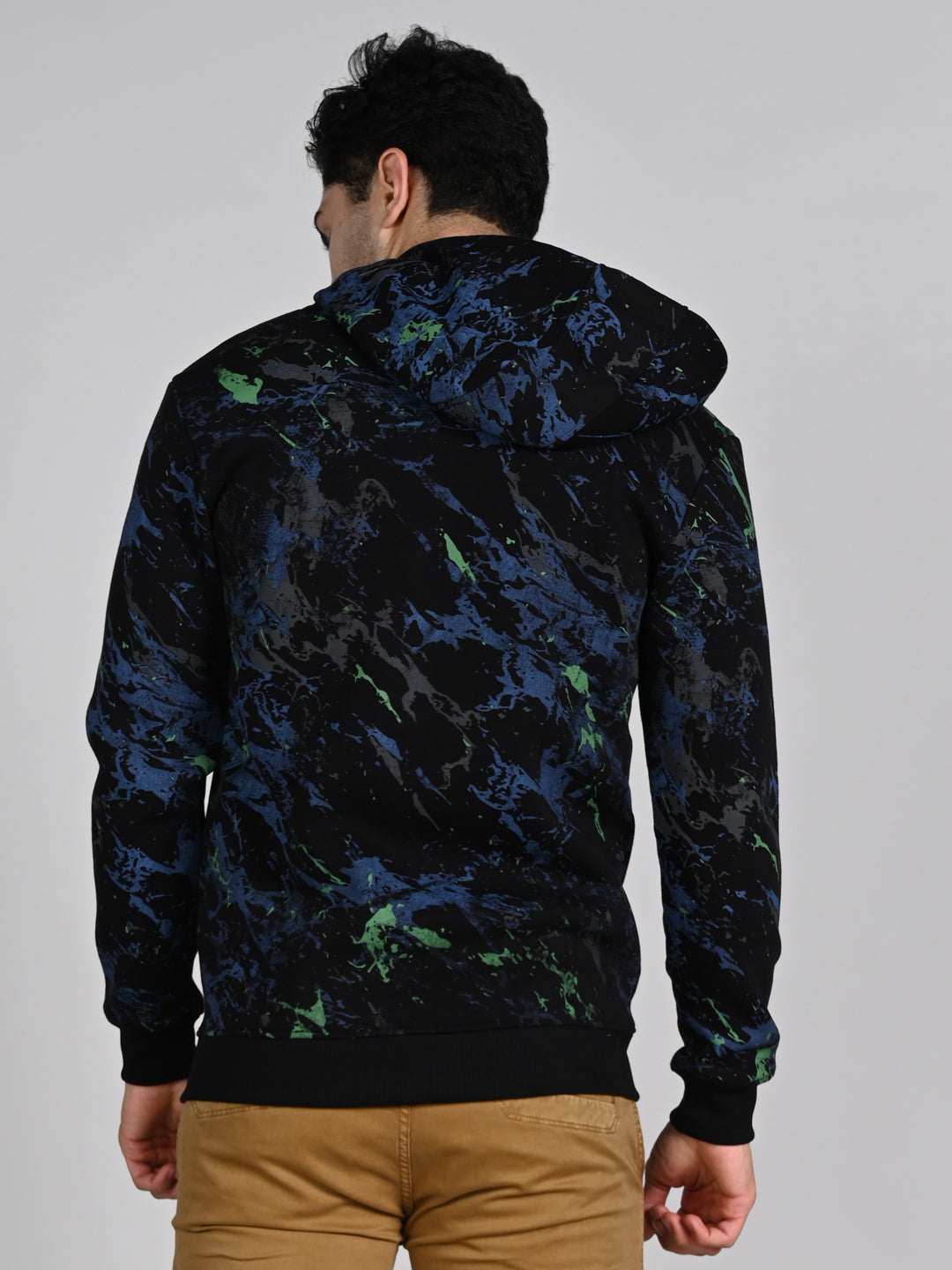 Killer Men Black Hooded Sweat Shirts