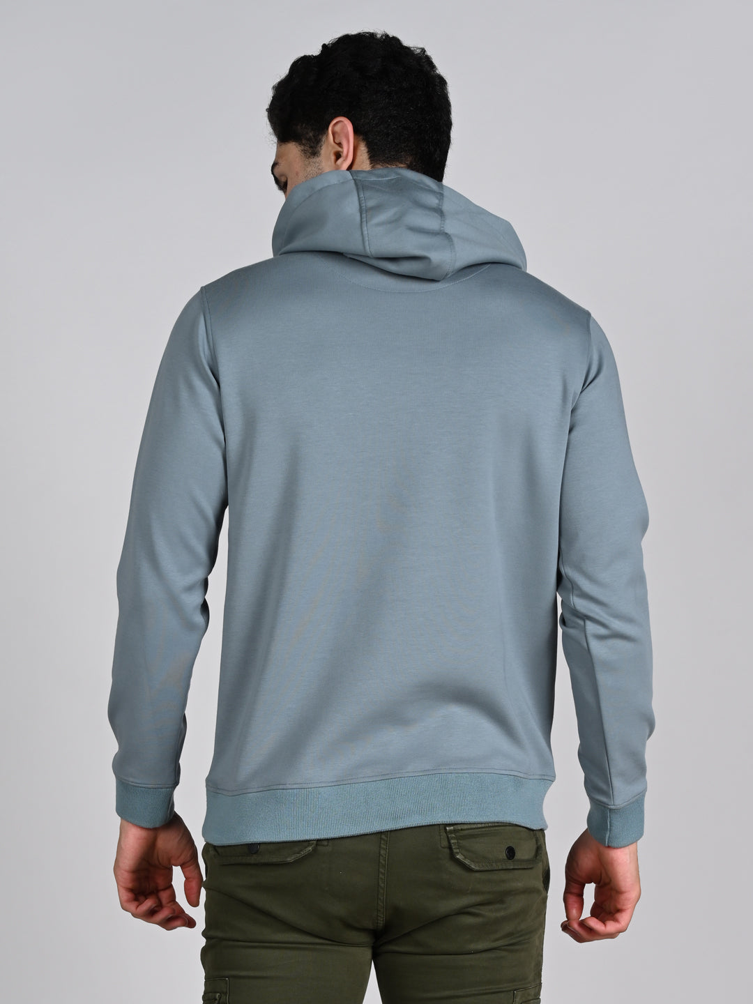 Killer Men Blue Hooded Sweat Shirts