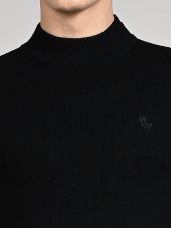 Killer Men High Neck Black Sweaters
