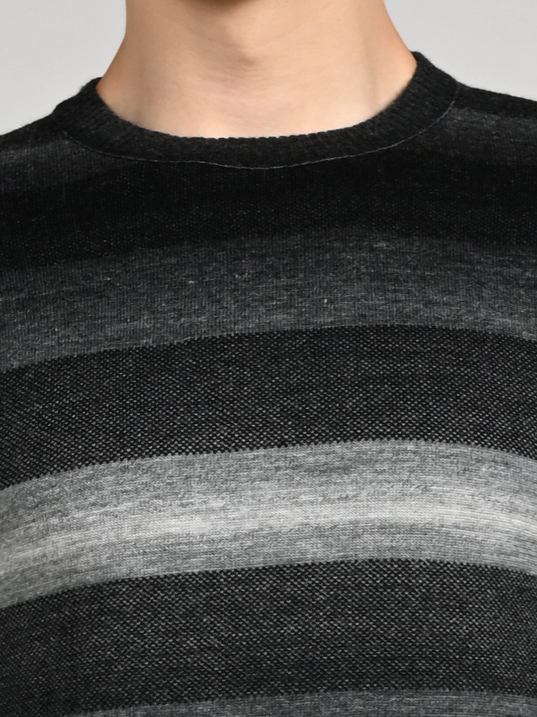 Killer Men Round Neck Balck Sweaters