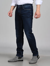 Killer Men Dark Blue Solid Slim Fit Jeans