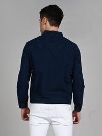 Killer Men Navy Blue Solid Loose Fit Shirts