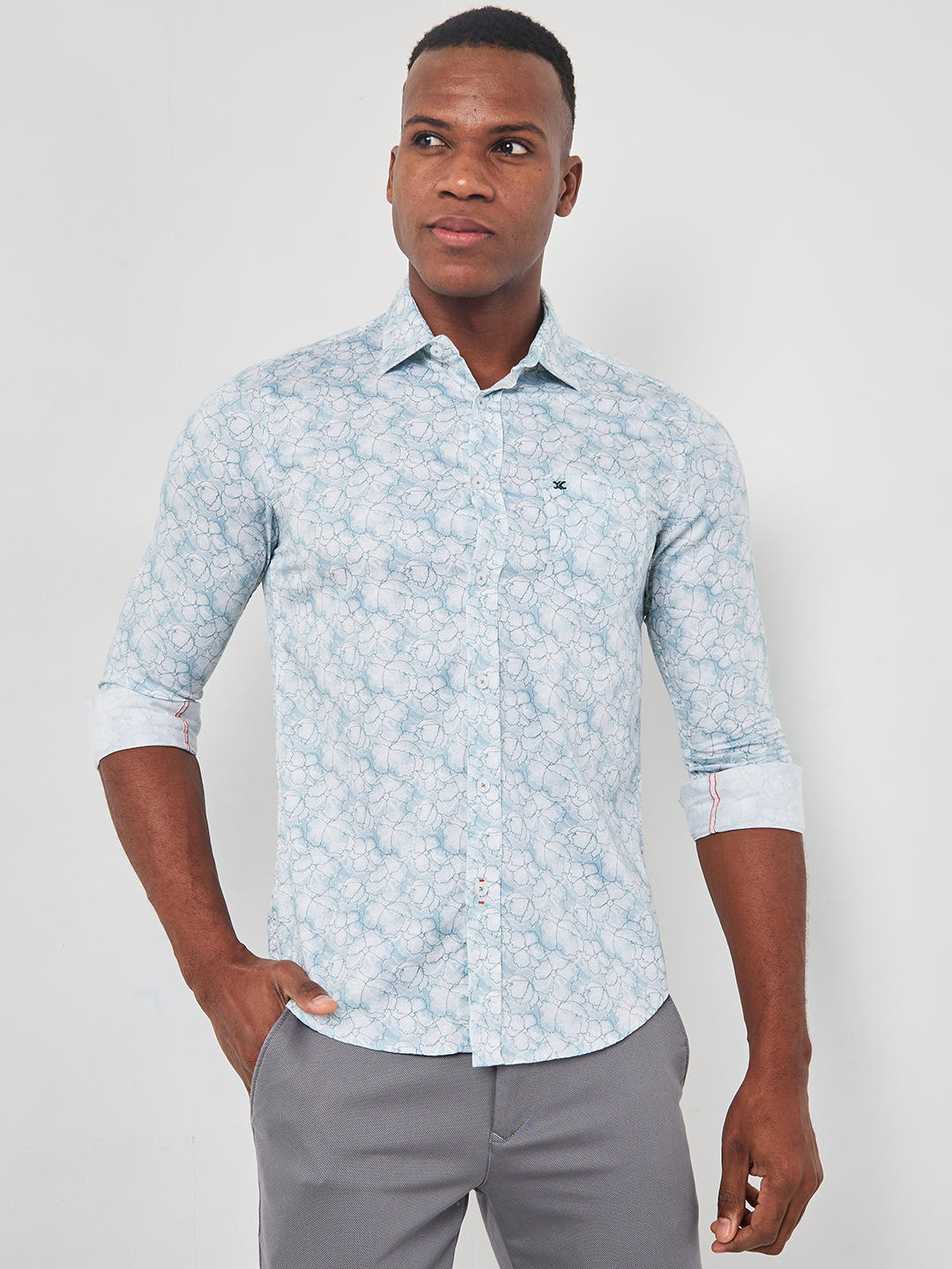 Vs Slim Men's Shirt Fit Types Buy Best Men Light Blue Regular