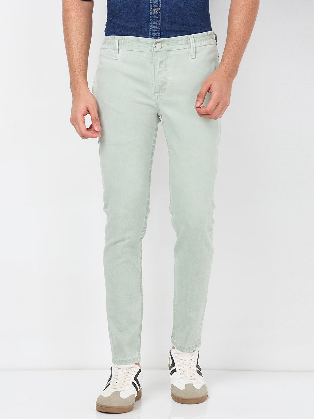 Killer Men Light Green Solid Cargo