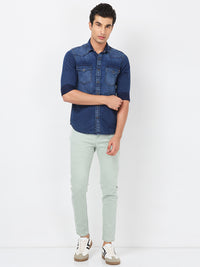 Killer Men Light Green Solid Cargo