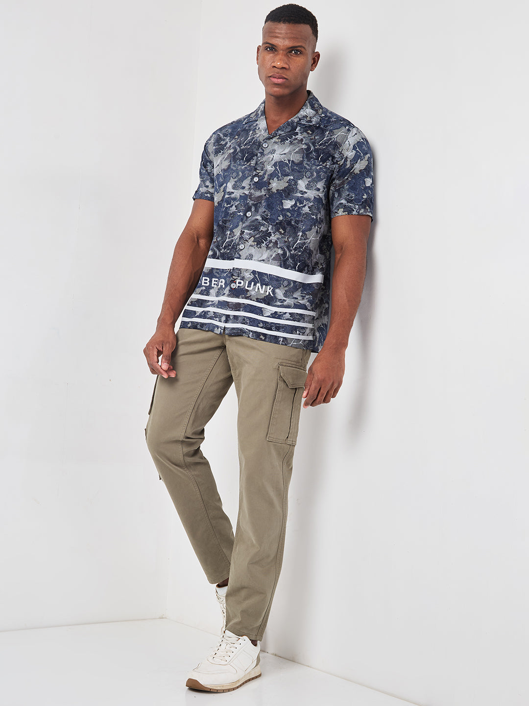 Killer Men Khaki Solid Cargo