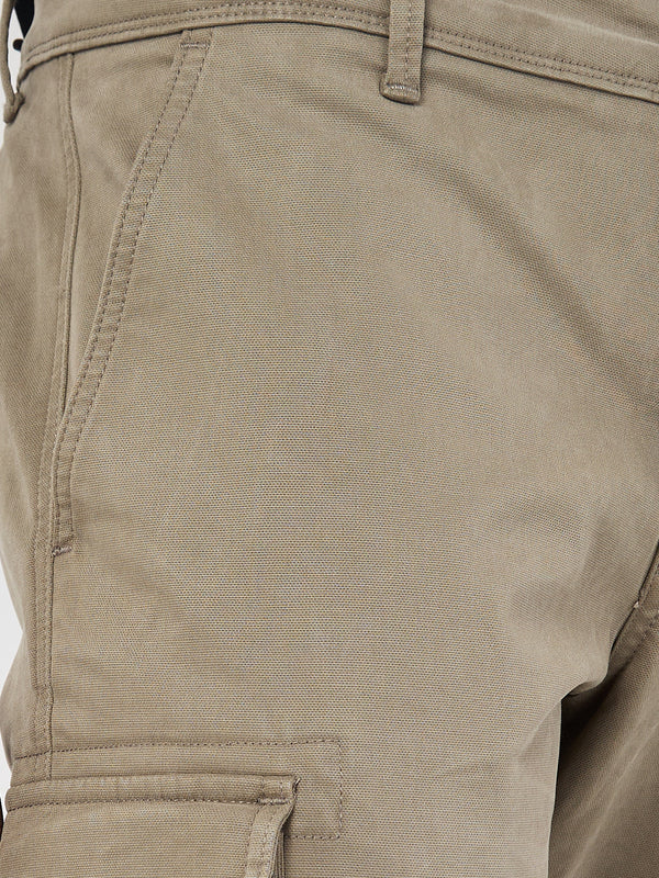 Killer Men Khaki Solid Cargo