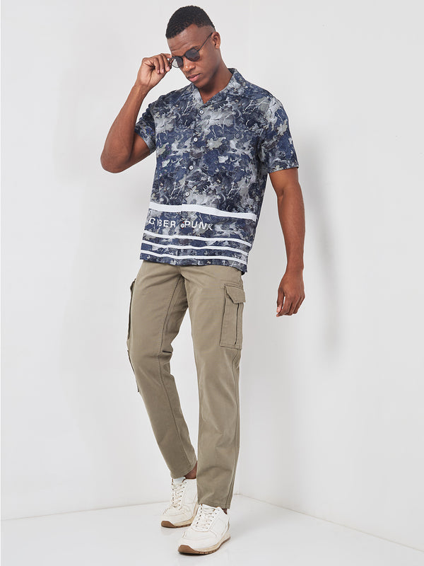 Killer Men Khaki Solid Cargo