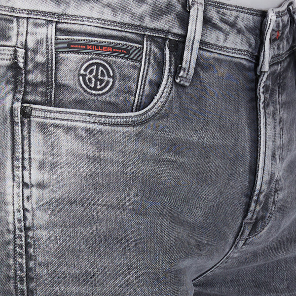Killer Men Grey Slim Fit Jeans